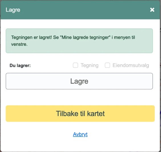 Dialogen Lagre: Tegningen er lagret